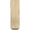 Ekena Millwork Funston Craftsman Rough Sawn Bracket w/ Offset Brace, Douglas Fir, 6"W x 16"D x 20"H BKT0604X16X20FST04RDF - alternate 4